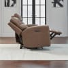 Camden Power Reclining Loveseat with Console in Aline Toast Leather by Liberty Furniture - LIB-7021TO-23P - Image 2 of 0