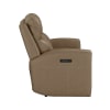 Camden Power Reclining Loveseat with Console in Aline Toast Leather by Liberty Furniture - LIB-7021TO-23P - Image 3 of 0