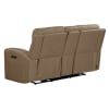 Camden Power Reclining Loveseat with Console in Aline Toast Leather by Liberty Furniture - LIB-7021TO-23P - Image 5 of 0