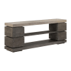 Piedmont 84 Inch TV Console in Charcoal with Ash Tops Finish by Liberty Furniture - LIB-707-TV84 - Image 2 of 0
