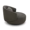 Haley Uph Swivel Cuddler Chair in Charcoal Finish by Liberty Furniture - LIB-708-ACH15-GY - Image 4 of 0