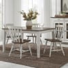 AI Fresco 5 Piece Rectangular Dining Room Set in Graphite and Whitestone by Liberty Furniture - LIB-741-CD-5RLS - Image 1 of 0