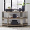 Harlow Oval Cocktail Table in Sandstone and Satin Nickel Finish by Liberty Furniture - LIB-754-OT1011 - Image 4 of 0