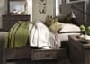 Thornwood Hills Two Sided Storage Bed in Rock Beaten Gray Finish by Liberty Furniture - 759-BR-Q2S - Image 2 of 0
