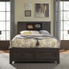 Thornwood Hills Bookcase Bed 6 Piece Bedroom Set in Rock Beaten Gray Finish by Liberty Furniture - 759-BR-QBBDMN - Image 2 of 0