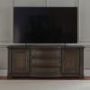 Provence Park 78 Inch TV Console in Chateau Brown Finish by Liberty Furniture - 765-TV78 - Image 1 of 0
