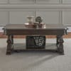 Provence Park 78 Inch TV Console in Chateau Brown Finish by Liberty Furniture - 765-TV78 - Image 5 of 0