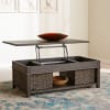 Mill Creek 3 Piece Lift Top Cocktail Table Set in Peppercorn Finish by Liberty Furniture - LIB-792-OT-3PCS - Image 3 of 0