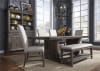 Artisan Prairie Trestle Table 5 Piece Dining Set in Wirebrushed Aged Oak Finish by Liberty Furniture - 823-DR-5TRS - Image 3 of 0