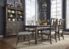 Artisan Prairie Rectangular Leg Table 5 Piece Dining Set in Wirebrushed Aged Oak Finish by Liberty Furniture - 823-DR-O5RLS - Image 1 of 0