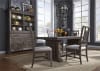 Artisan Prairie Trestle Table 5 Piece Dining Set in Wirebrushed Aged Oak Finish by Liberty Furniture - 823-DR-O5TRS - Image 3 of 0