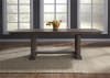 Artisan Prairie Trestle Table 5 Piece Dining Set in Wirebrushed Aged Oak Finish by Liberty Furniture - 823-DR-O5TRS - Image 5 of 0