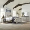 Heartland Tallgrass Panel Bed in Antique White Finish with Tobacco Tops by Liberty Furniture - 824-BR-QPB - Image 2 of 0