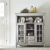 Heartland Display Cabinet in Antique White Finish by Liberty Furniture - LIB-824-CH6066 - Image 1 of 0