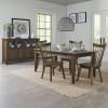 Midland Falls 5 Piece Rectangular Dining Room Set in Rustic Brown Finish by Liberty Furniture - LIB-826-CD-5RLS - Image 1 of 0