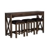 Lennox Console Bar Table in Weathered Chestnut Finish by Liberty Furniture - LIB-871-OT6636 - Image 3 of 0