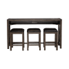 Lennox Console Bar Table in Weathered Chestnut Finish by Liberty Furniture - LIB-871-OT6636 - Image 4 of 0