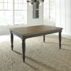 Harvest Home Rectangular Leg Table 7 Piece Dining Set in Chalkboard Finish by Liberty Furniture - LIB-879-DR-7RLS - Image 2 of 0