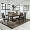 Harvest Home Trestle Table 7 Piece Dining Set in Chalkboard Finish by Liberty Furniture - LIB-879-DR-7TRS - Image 1 of 0