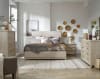 Belmar Upholstered Bed 6 Piece Bedroom Set in Washed Taupe and Silver Champagne Finish by Liberty Furniture - 902-BR-QUBDMN - Image 1 of 0