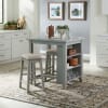 Brook Creek 3 Piece Counter Height Dining Room Set in Gray Finish by Liberty Furniture - LIB-942-CD-3CTS - Image 1 of 0
