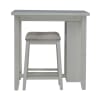 Brook Creek 3 Piece Counter Height Dining Room Set in White Finish by Liberty Furniture - LIB-942W-CD-3CTS - Image 5 of 0