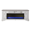 Magnolia Manor 82 Inch Fireplace TV Console in Two-Tone Antique White and Weathered Brown Finish by Liberty Furniture - LIB-FIRE-244-TV82F - Image 2 of 0