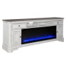 Magnolia Manor 82 Inch Fireplace TV Console in Two-Tone Antique White and Weathered Brown Finish by Liberty Furniture - LIB-FIRE-244-TV82F - Image 3 of 0