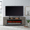 Modern Farmhouse 78 Inch Fireplace TV Console in Dusty Charcoal Finish by Liberty Furniture - LIB-FIRE-406-TV78F - Image 1 of 0