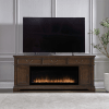 Arden Road 84 Inch TV Console with Fireplace in Satin Cherry Finish by Liberty Furniture - FIRE-BOX-512-84FT - Image 1 of 0