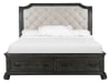 Bellamy Sleigh Bed with Upholstered Headboard/Storage Footboard by Magnussen - MAG-B2491-53 - Image 2 of 0