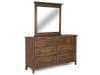 Bay Creek Lamp Panel Bed with Regular Rails by Magnussen - MAG-B4398-59 - Image 5 of 0