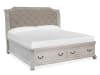 Bronwyn 6 Piece Sleigh Storage Bedroom Set in Alabaster Finish by Magnussen - MAG-B4436-53-SET - Image 4 of 0