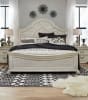 Bronwyn Shaped Panel Bed in Alabaster Finish by Magnussen - MAG-B4436-55 - Image 1 of 0