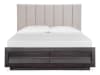 Wentworth Village 6 Piece Upholstered Bedroom Set with Storage Footboard by Magnussen - MAG-B4995-50C-SET - Image 5 of 0
