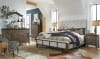 Roxbury Manor 6 Piece Sleigh Upholstered Bedroom Set in Homestead Brown Finish by Magnussen - MAG-B5011-52-SET - Image 1 of 0