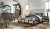 Roxbury Manor 6 Piece Sleigh Upholstered Bedroom Set in Homestead Brown Finish by Magnussen - MAG-B5011-52-SET - Image 2 of 0