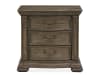 Durango 6 Piece Sleigh Upholstered Bedroom Set in Willadeene Brown/Antique Brass Finish by Magnussen - MAG-B5133-52-SET - Image 4 of 0