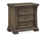 Durango 6 Piece Sleigh Upholstered Bedroom Set in Willadeene Brown/Antique Brass Finish by Magnussen - MAG-B5133-52-SET - Image 5 of 0