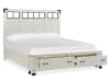 Harper Springs Panel Storage Bed with Metal/Wood Headboard by Magnussen - MAG-B5321-58A - Image 4 of 0
