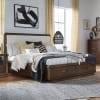 Nouvel Upholstered Panel Storage Bed in Russet/Pearl Fabric Finish by Magnussen - MAG-B5322-55A - Image 1 of 0