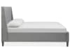 Lindon 6 Piece Queen Upholstered Island Bedroom Set in Gray/Belgian Finish by Magnussen - MAG-B5570-50G-SET - Image 5 of 0