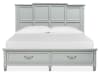 Glenbrook 6 Piece Queen Panel Storage Bedroom Set in Pebble Finish by Magnussen - MAG-B5668-54A-SET - Image 3 of 0