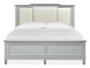 Glenbrook Queen Panel Bed w/Upholstered Headboard in Pebble Finish by Magnussen - MAG-B5668-55 - Image 2 of 0