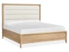Somerset 6 Piece Queen Panel Bedroom Set w/Upholstered Headboard in Butternut/Omari Natural by Magnussen - MAG-B5684-55-SET - Image 2 of 0