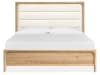 Somerset 6 Piece Queen Panel Bedroom Set w/Upholstered Headboard in Butternut/Omari Natural by Magnussen - MAG-B5684-55-SET - Image 3 of 0