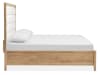 Somerset 6 Piece Queen Panel Bedroom Set w/Upholstered Headboard in Butternut/Omari Natural by Magnussen - MAG-B5684-55-SET - Image 4 of 0