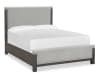 Plum Creek Queen Panel Upholstered Bed in Black Finish by Magnussen - MAG-B5990-55 - Image 3 of 0