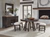 Westley Falls 3 Piece 52" Round Table Dining Room Set in Graphite Finish by Magnussen - MAG-D4399-27-67 - Image 1 of 0