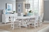Heron Cove 7 Piece Dining Room Set in Chalk White/Dovetail Grey Finish by Magnussen - MAG-D4400-25-62 - Image 1 of 0